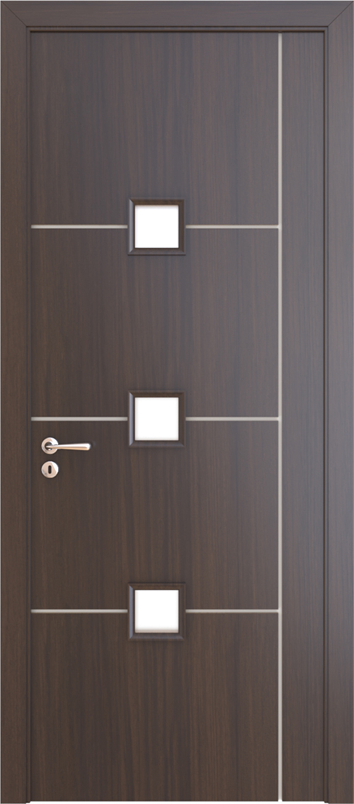 Cửa gỗ nhựa Composite 1 cánh TM-Luxury 02