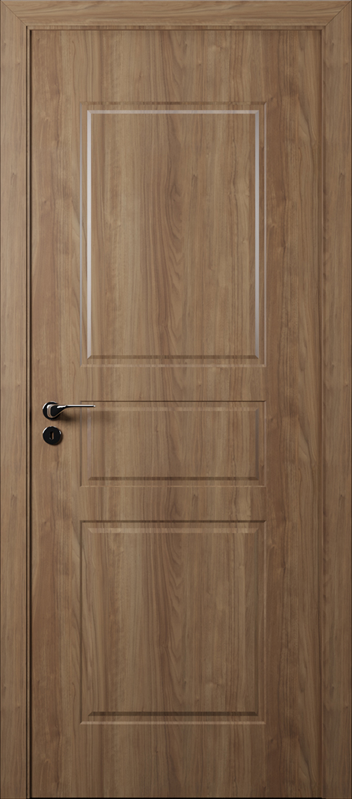Cửa gỗ nhựa Composite 1 cánh TM-Luxury 08