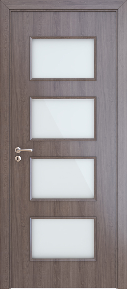 Cửa gỗ nhựa ABS 1 cánh TM-Eco 04