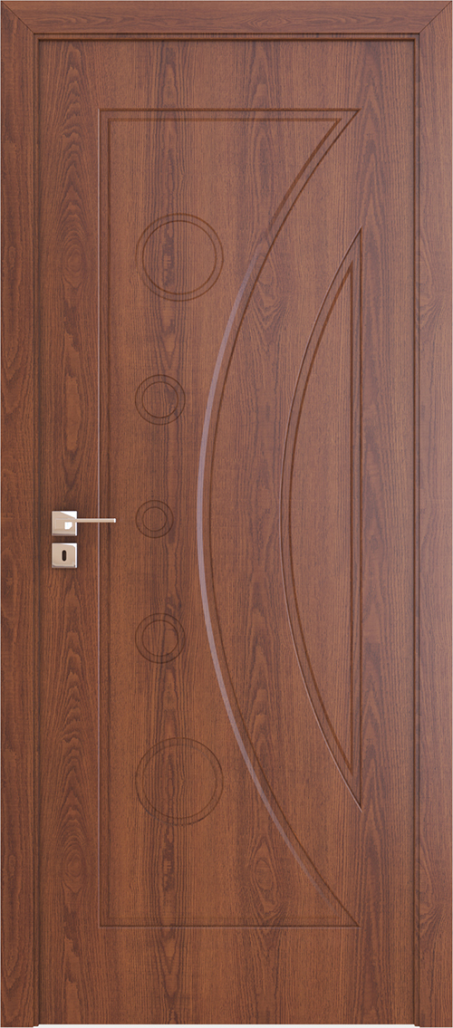 Cửa gỗ nhựa Composite 1 cánh TM-Luxury 11
