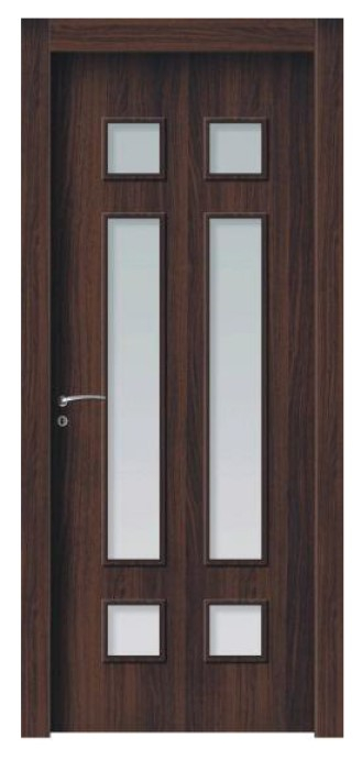 Cửa gỗ nhựa ABS 1 cánh TM-Eco 11
