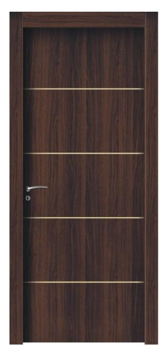 Cửa gỗ nhựa ABS 1 cánh TM-Eco 08