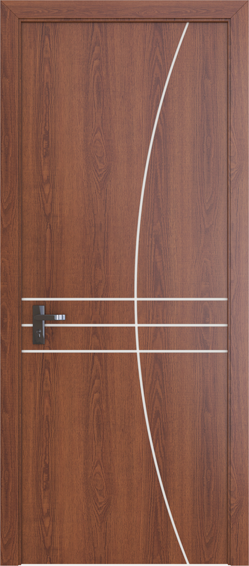Cửa gỗ nhựa Composite 1 cánh TM-Luxury 05
