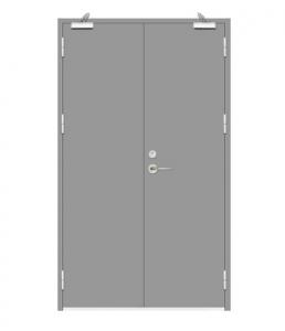 Cửa thép chống cháy 2 cánh cân SB-TCC 05