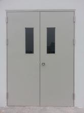 Cửa thép chống cháy 2 cánh cân SB-TCC 08